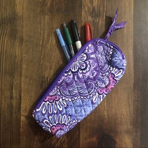 BRAND NEW Vera Bradley Pencil Pouch